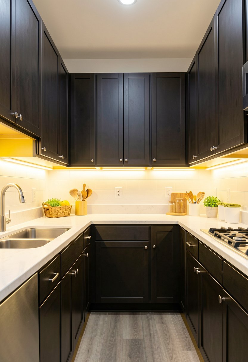 Install Some Bright Under Cabinet Lights