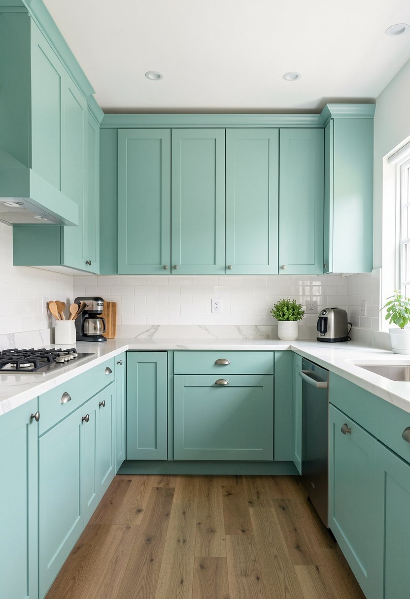 Keep It Light with Seafoam Teal