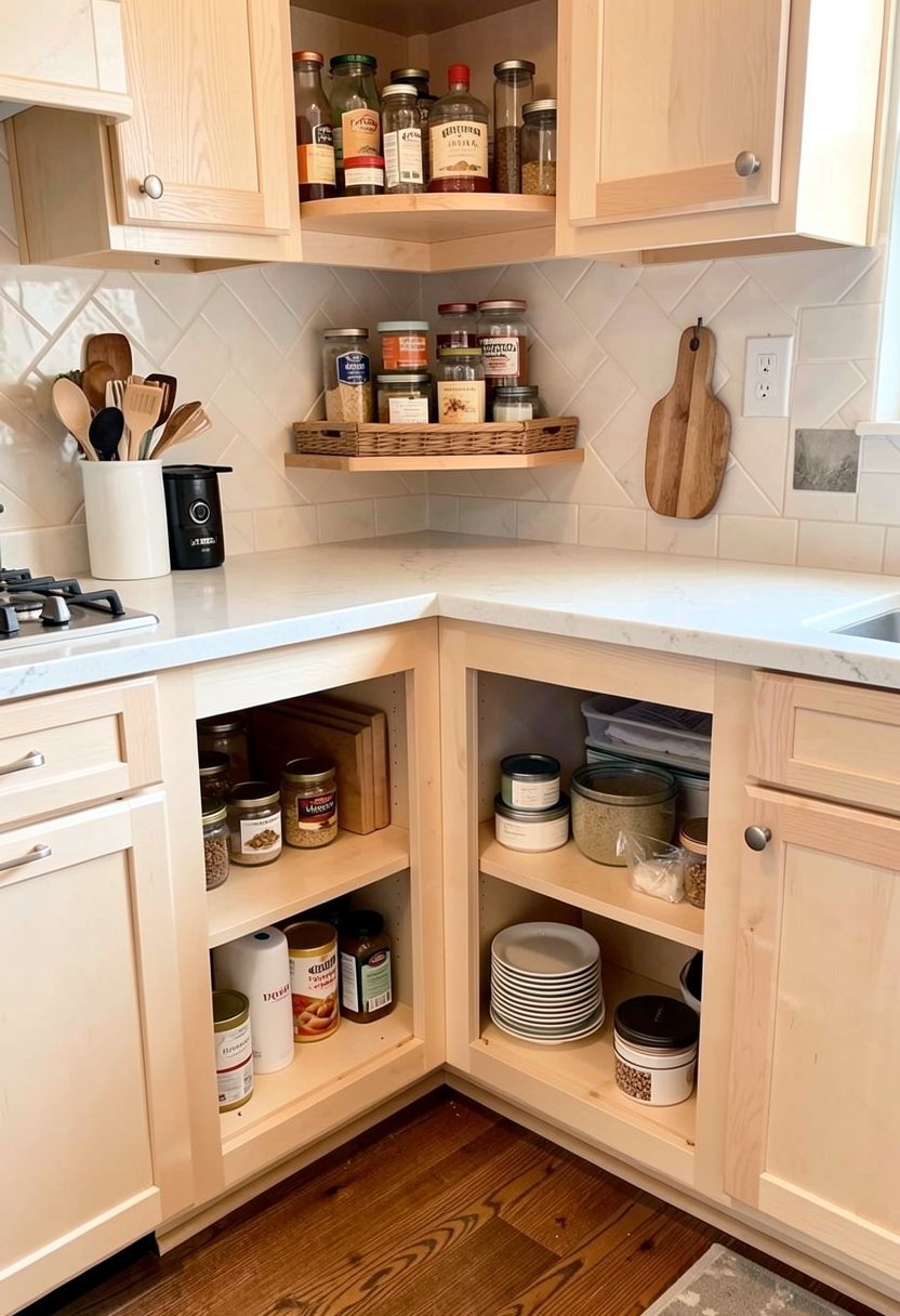 Kidney Shaped Shelves Fit Any Space