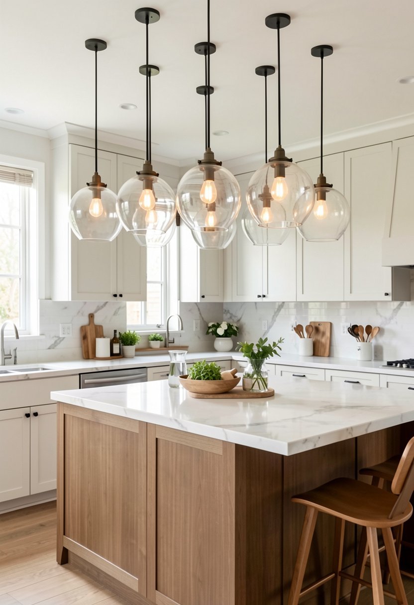 Large Glass Globes for Open Feel
