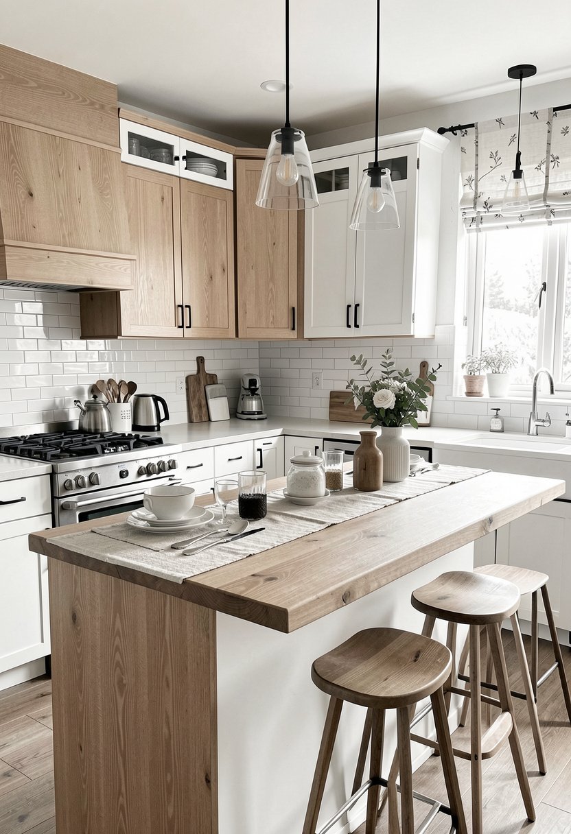 Layer in Some Natural Wood Tones