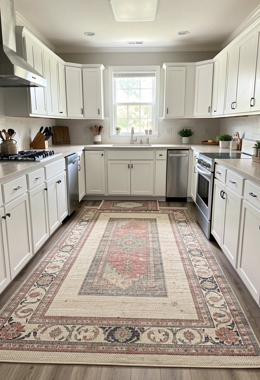 Layered Rugs for Comfort