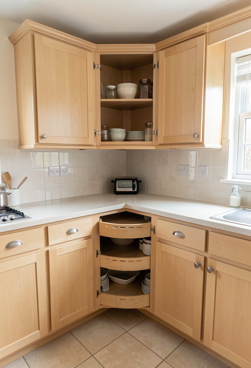 Lazy Susan Cabinets That Actually Spin
