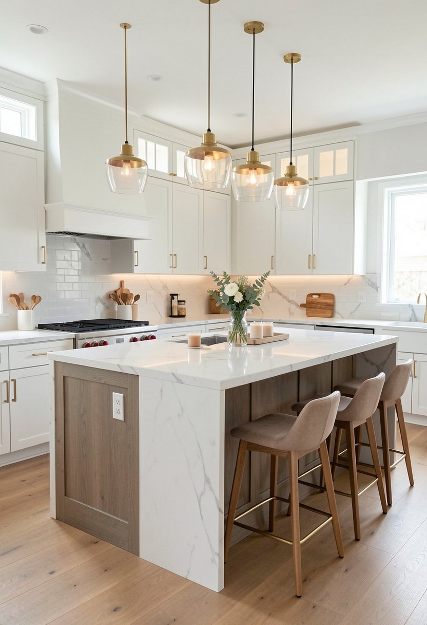 Light Up with Brass Accents