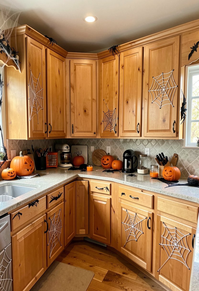 Magnetic Spider Web Accents