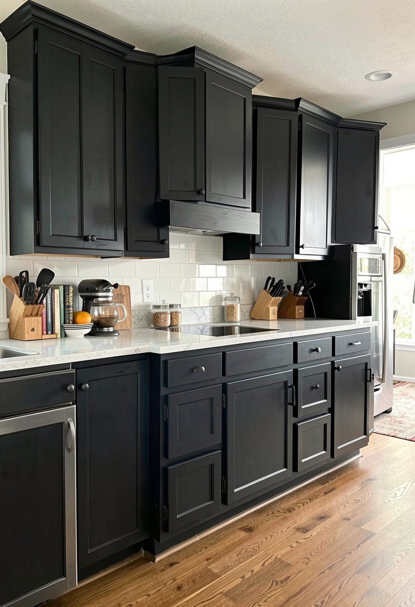 Matte Black Paint for a Dramatic Look