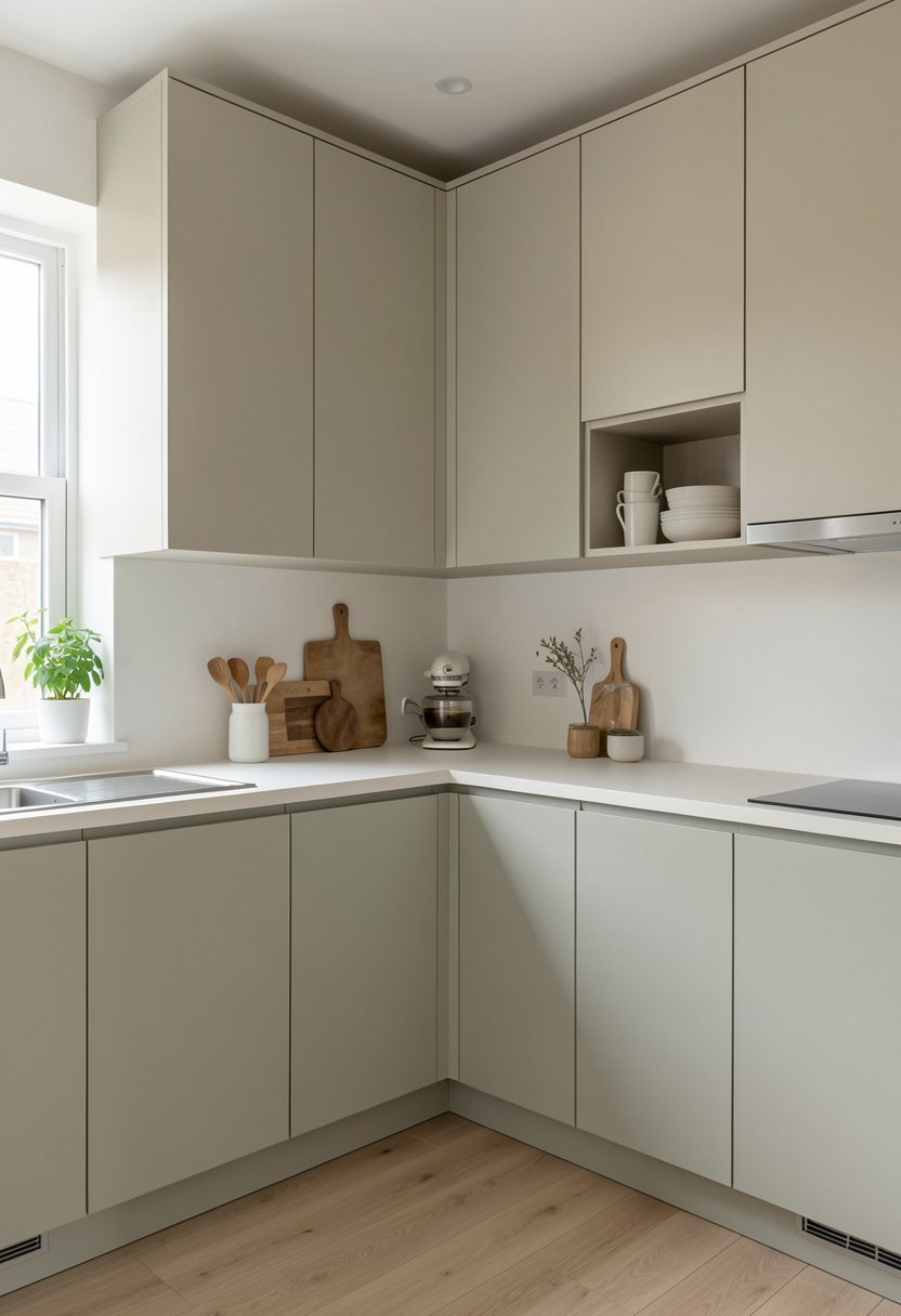 Minimalist Color Keeps It Calm