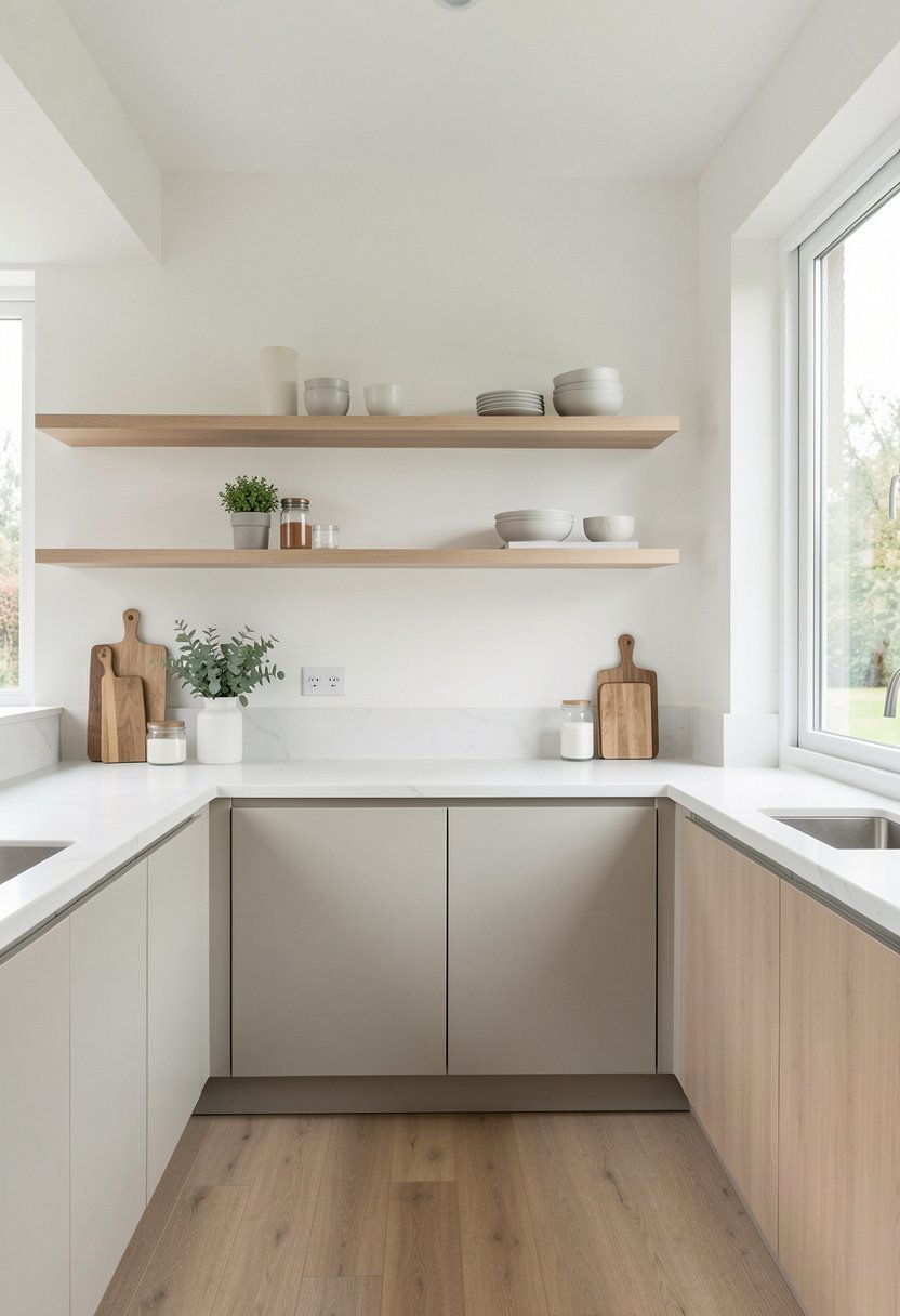 Minimalist Floating Shelves