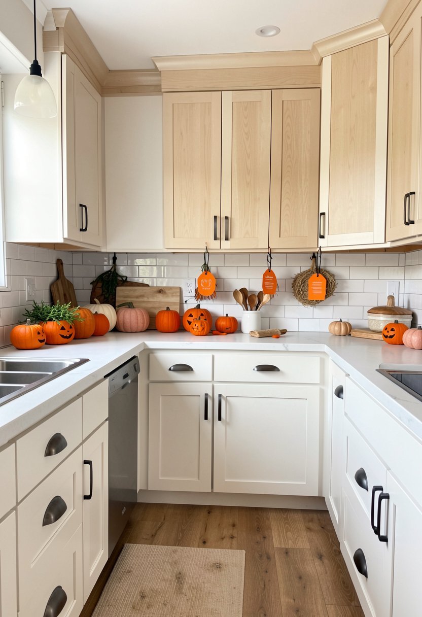 Minimalist Pumpkin Handle Tags