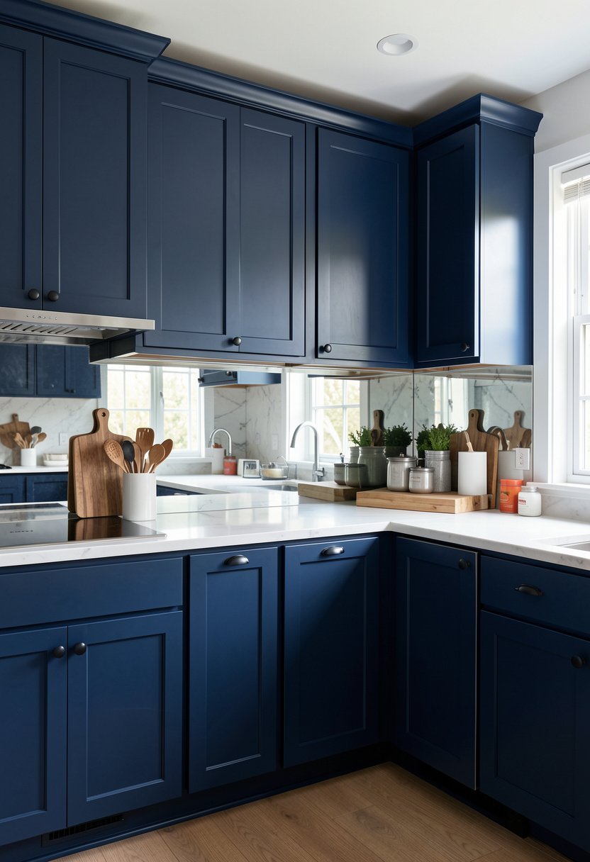 Mirror Backsplash for Infinite Depth