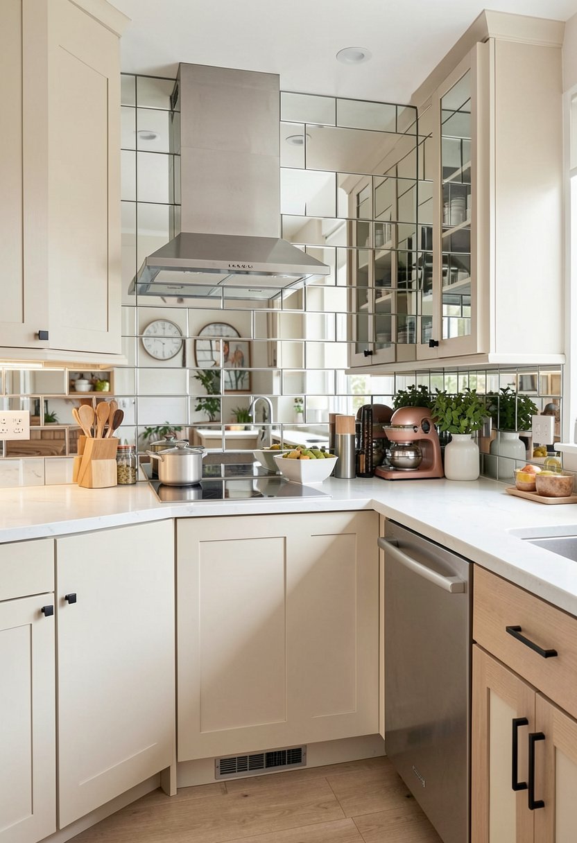 Mirror Tiles Add Instant Space