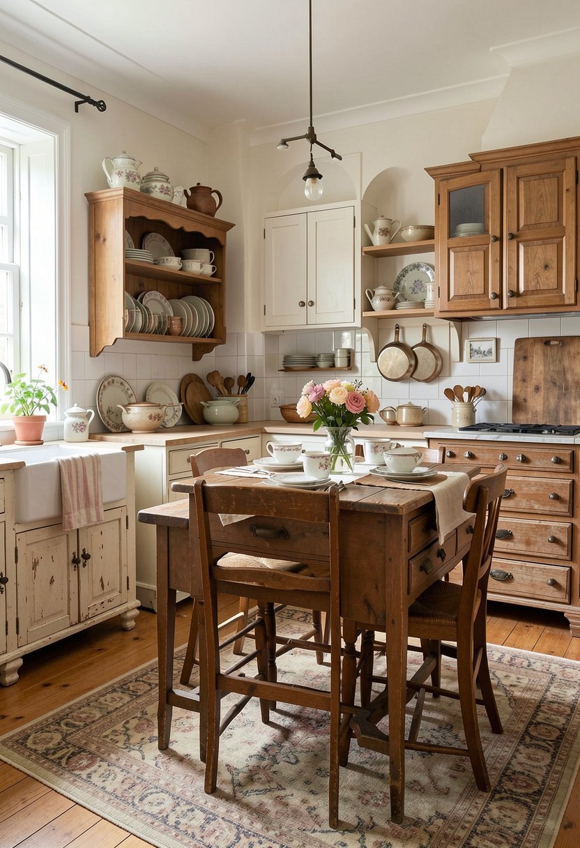 Mix in Antique Furniture Pieces