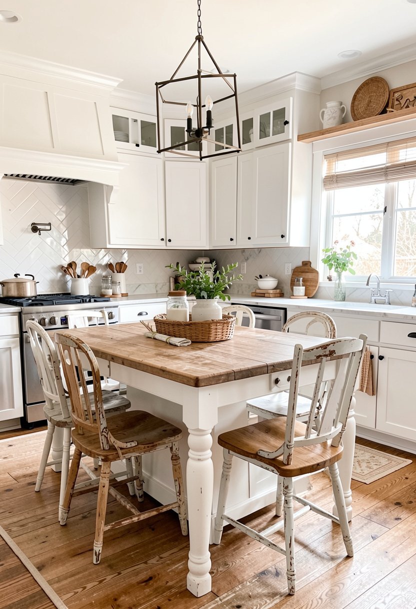 Mix in Antique Kitchen Chairs
