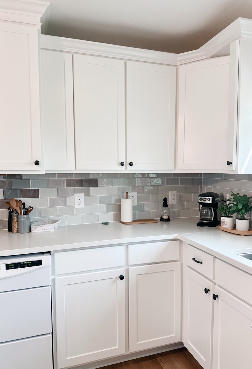 Mix in Glass Subway Tiles