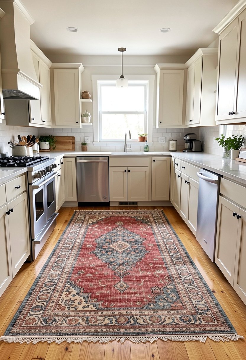 Mix in Layered Rugs