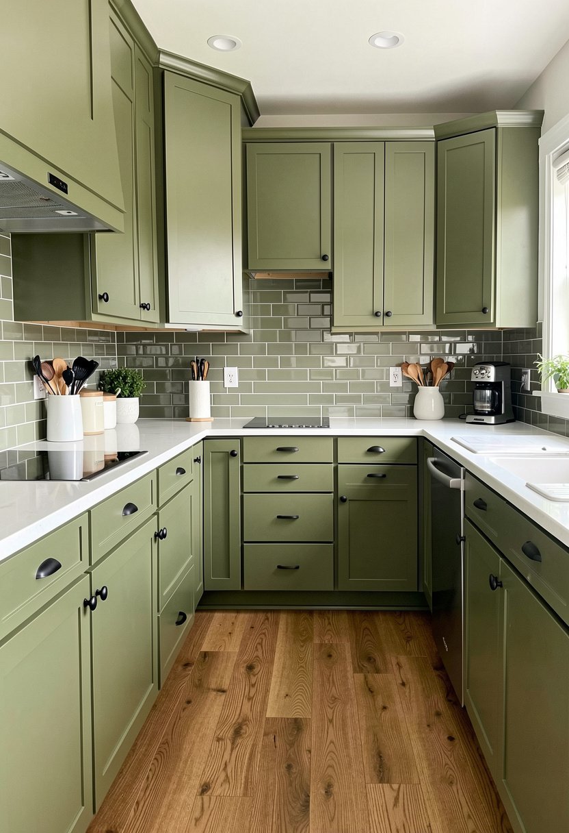 Mix in Subway Tile Backsplash