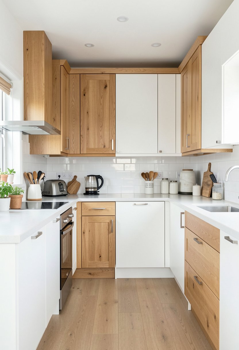 Mix Wood with White