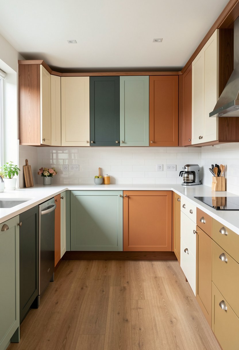 Mix Your Cabinet Colors
