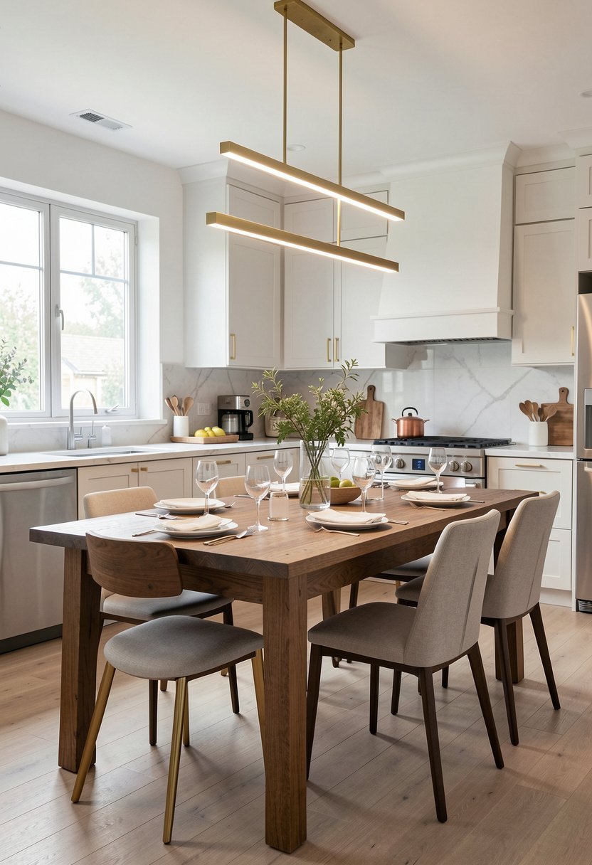 Modern Brass Linear Bar