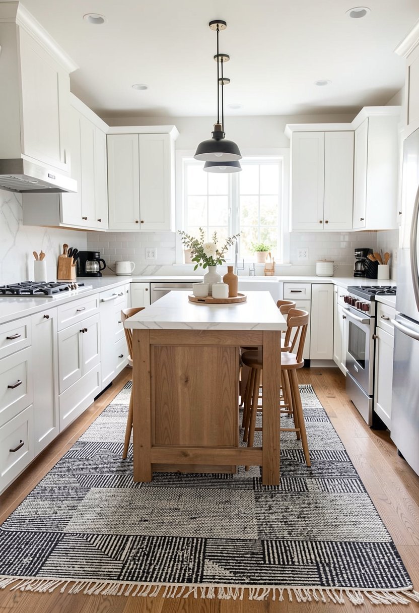 Monochromatic Texture Rugs