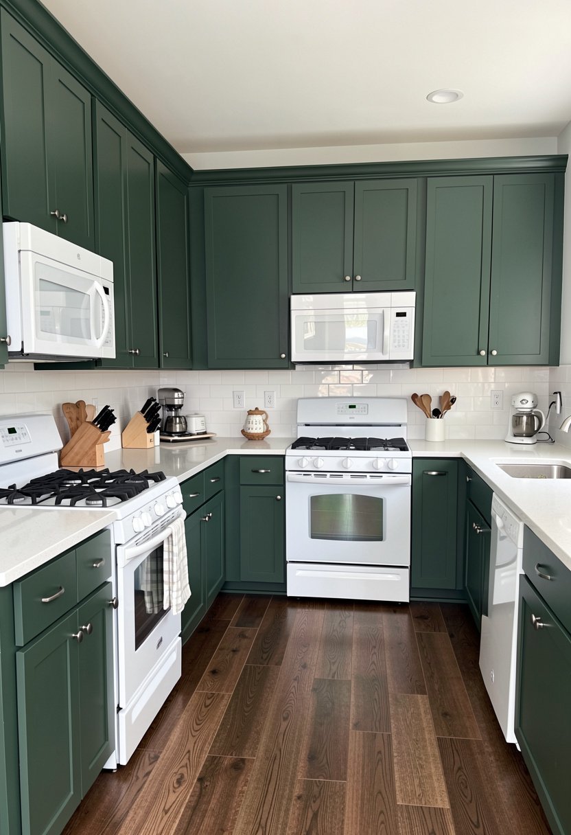 Moody Forest Green