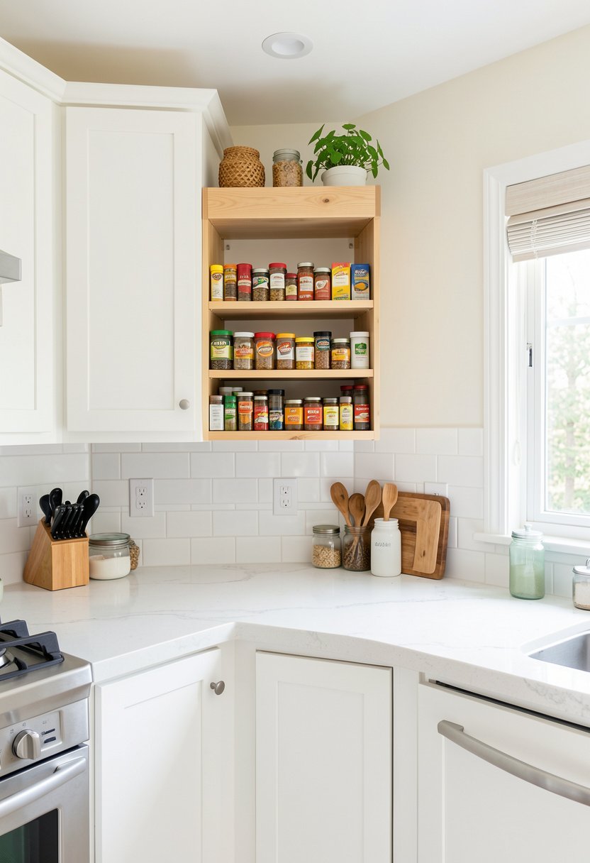 Mount a Spice Rack Tier