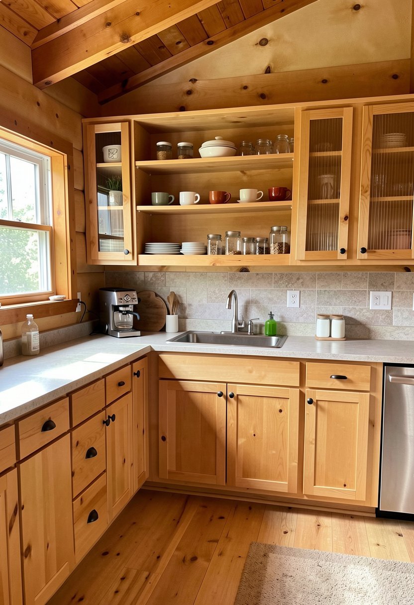 Open Shelving Above the Sink