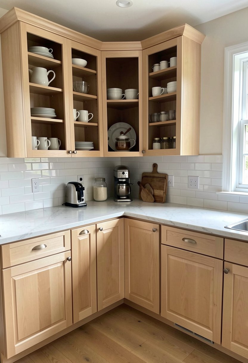 Open Shelving Corner Units