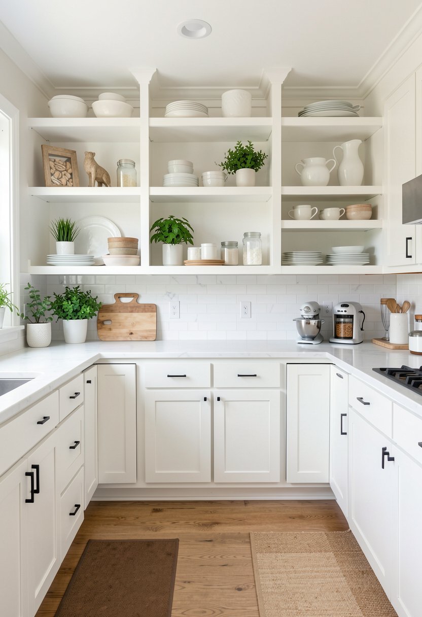 Open Shelving Decor
