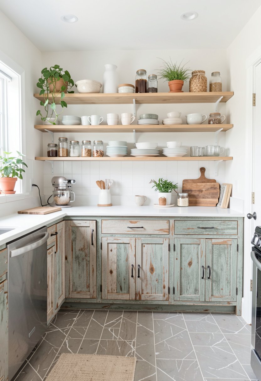 Open Shelving for a Boutique Vibe