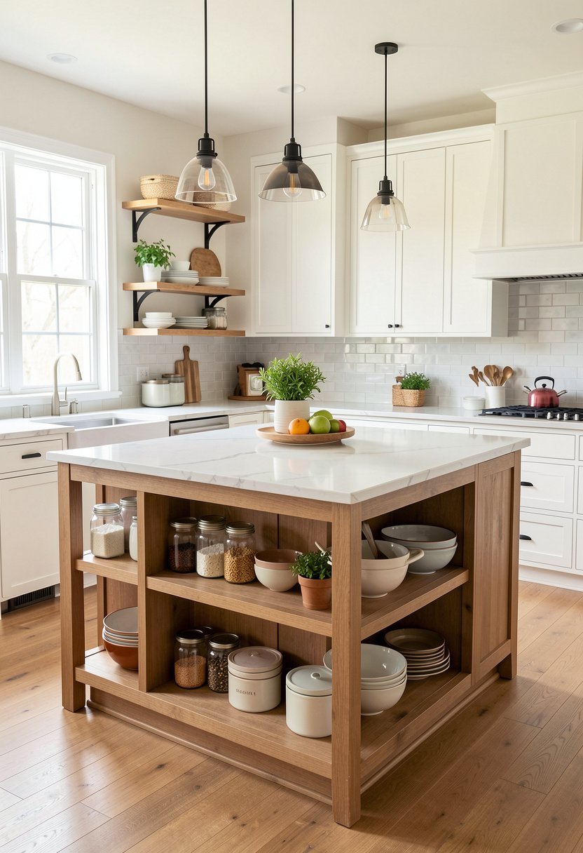 Open Shelving for Display