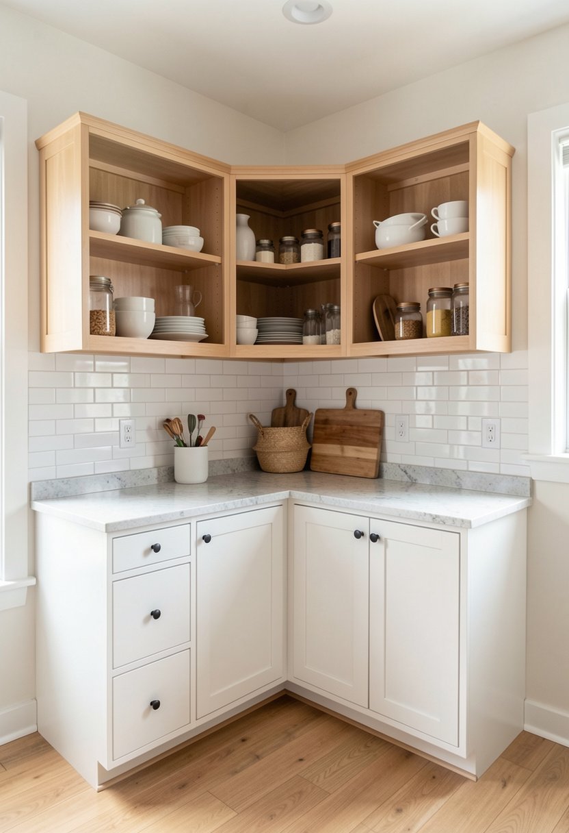 Open Shelving for Easy Access