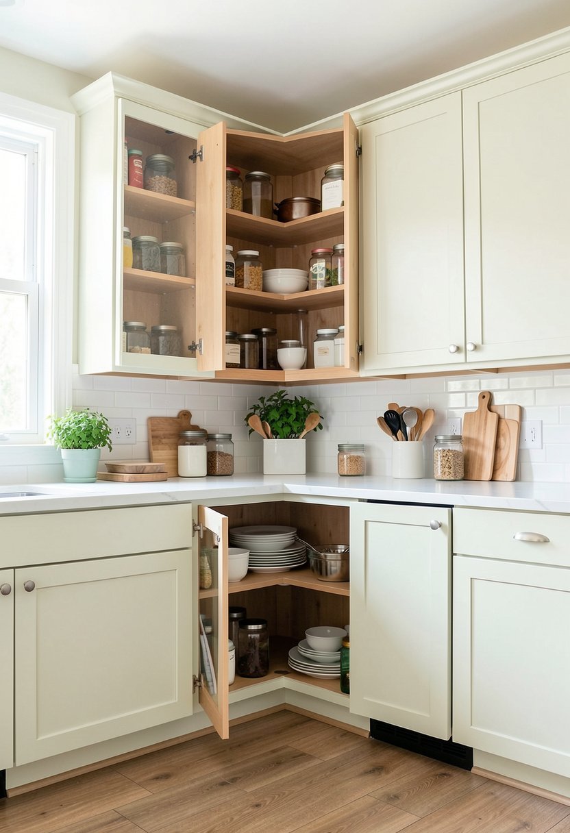 Open Shelving for Easy Access