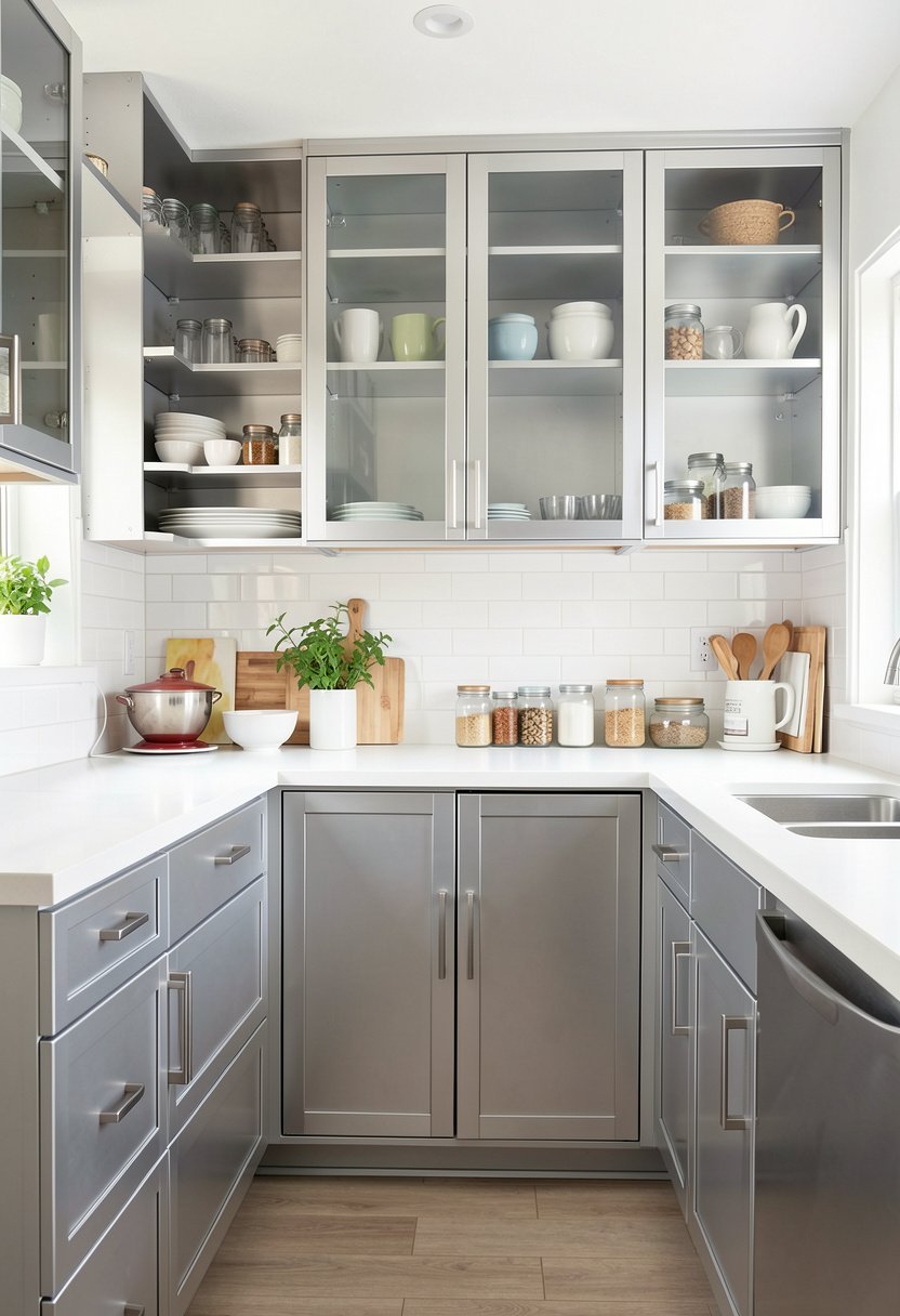 Open Shelving Metal Inserts