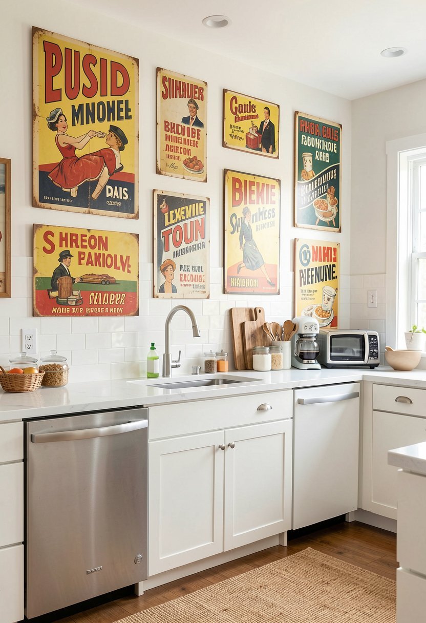 Oversized Vintage Advertising Signs