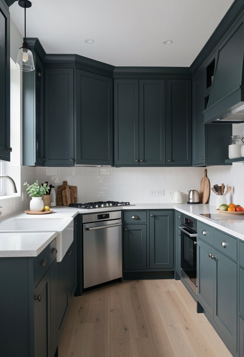 Paint Cabinets a Moody Color