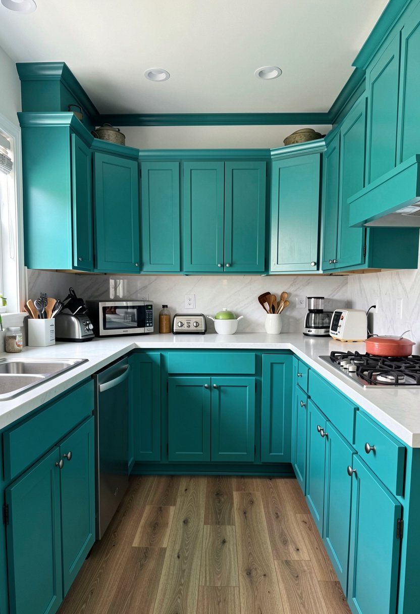 Paint Everything a Bold Teal