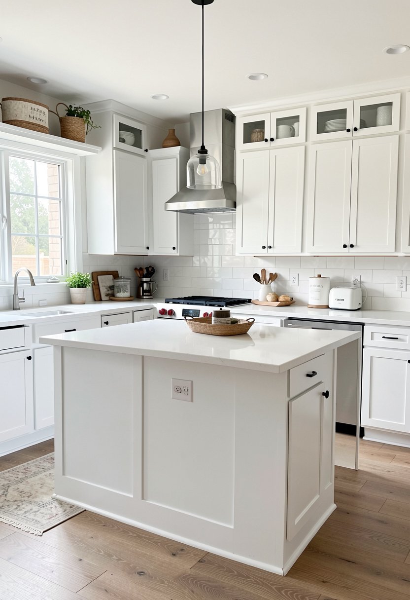 Paint the Cabinets White