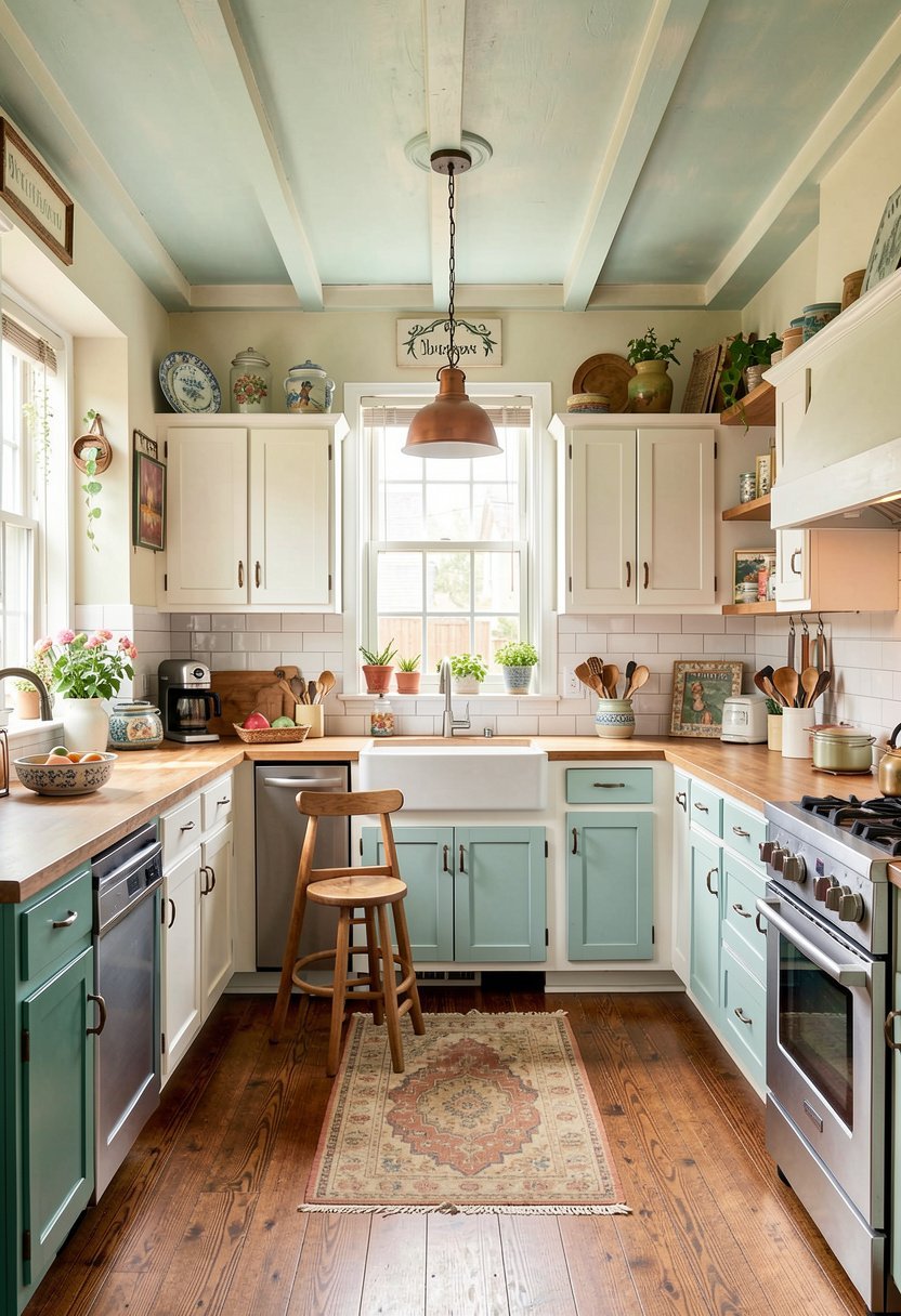 Paint the Kitchen Ceiling