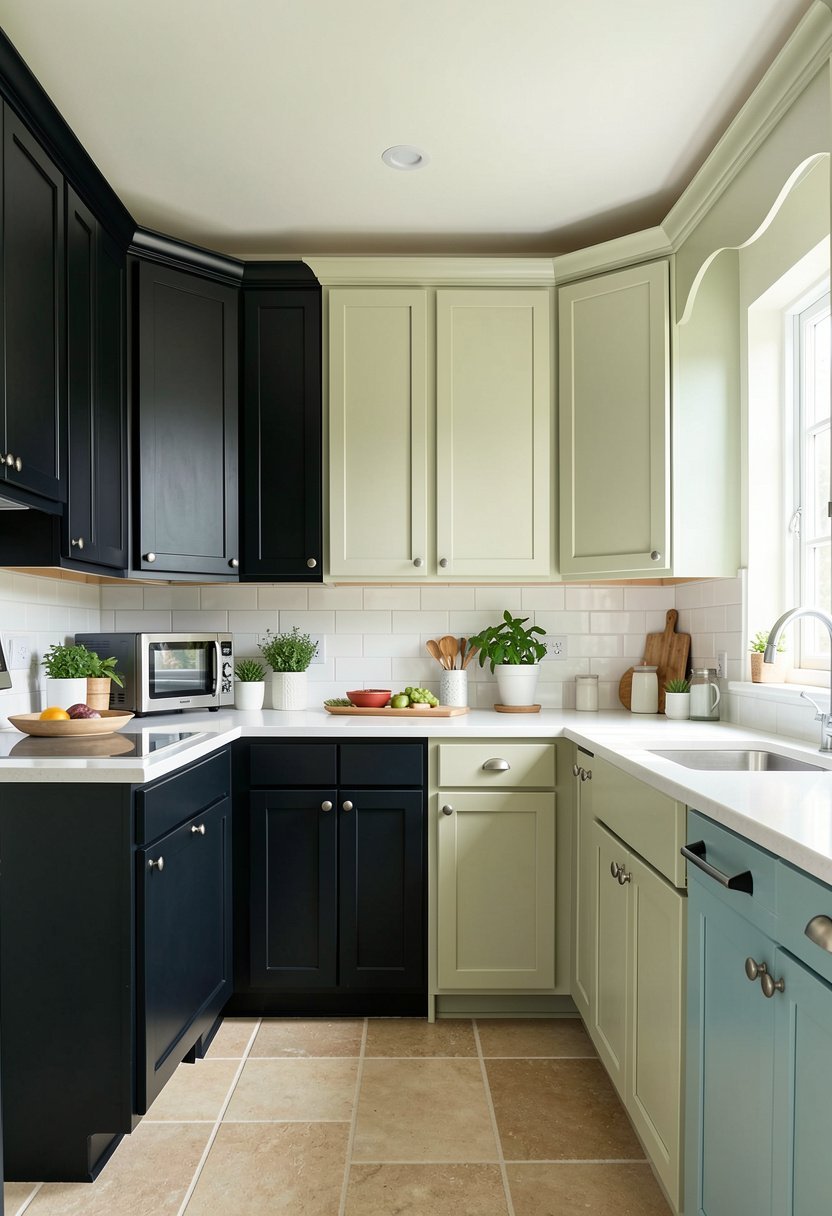 Paint Your Cabinets Deep Colors