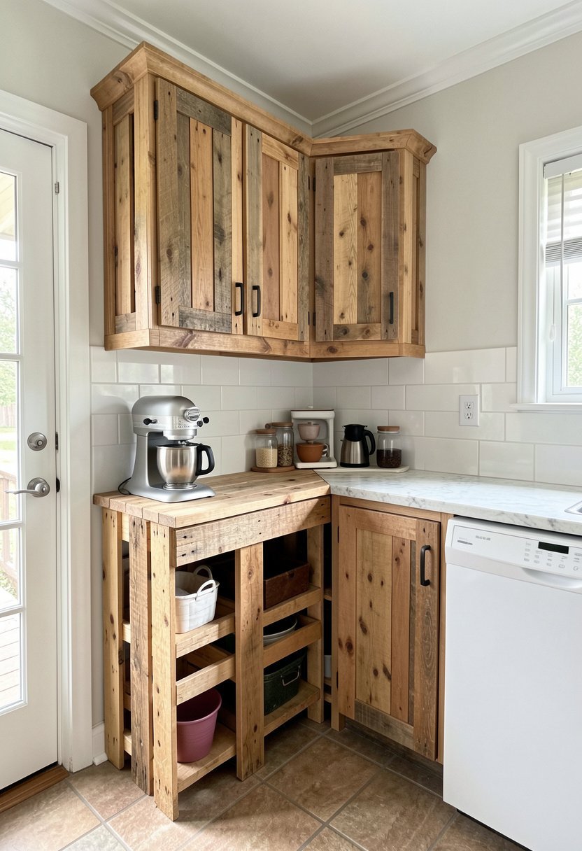 Pallet Coffee Station Nook