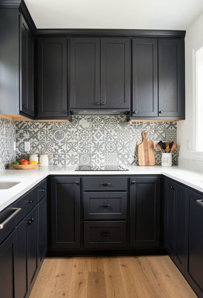 Patterned Cement Encaustic Tiles