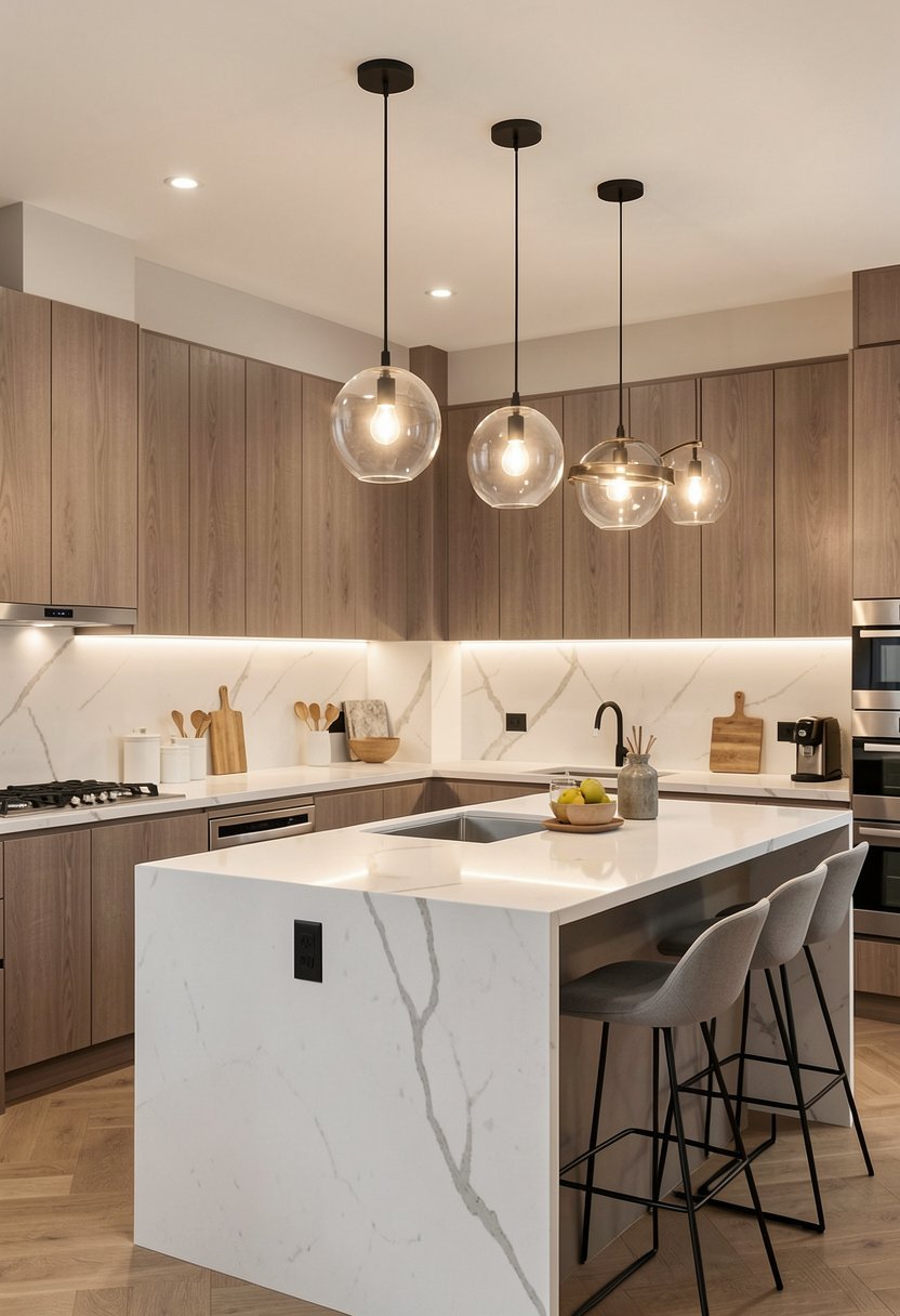 Pendant Clusters for Height