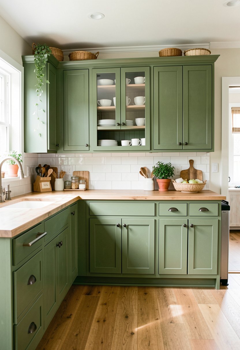 Pick Earthy Green Tones