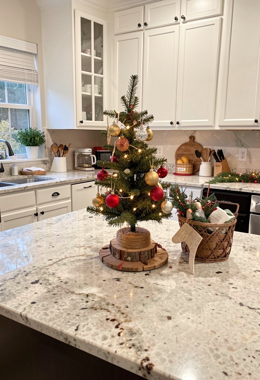Place a Mini Tree On Your Countertop