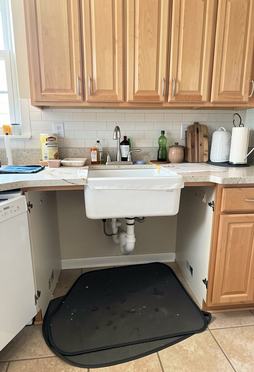 Place a Waterproof Mat