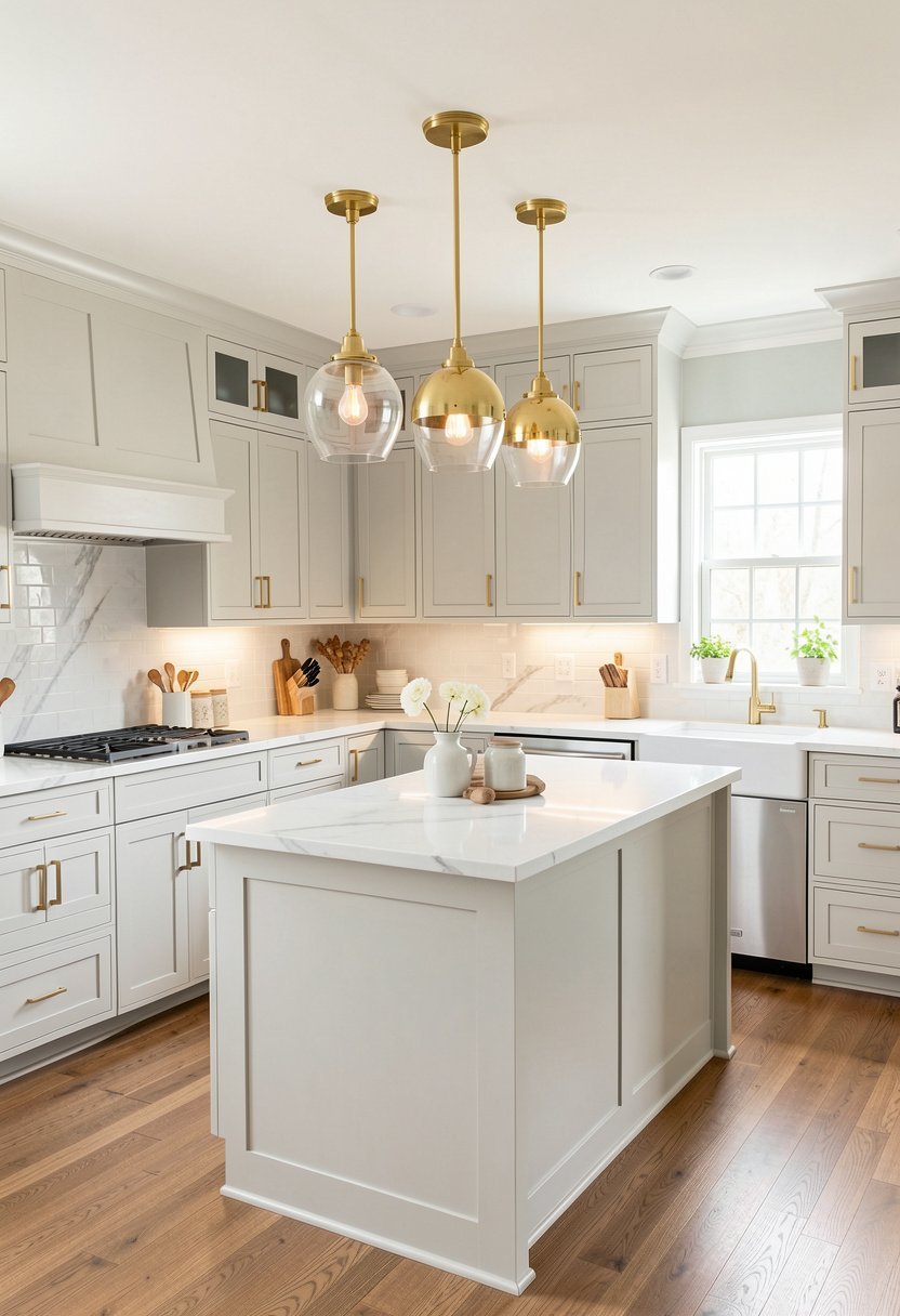 Polished Brass Accents