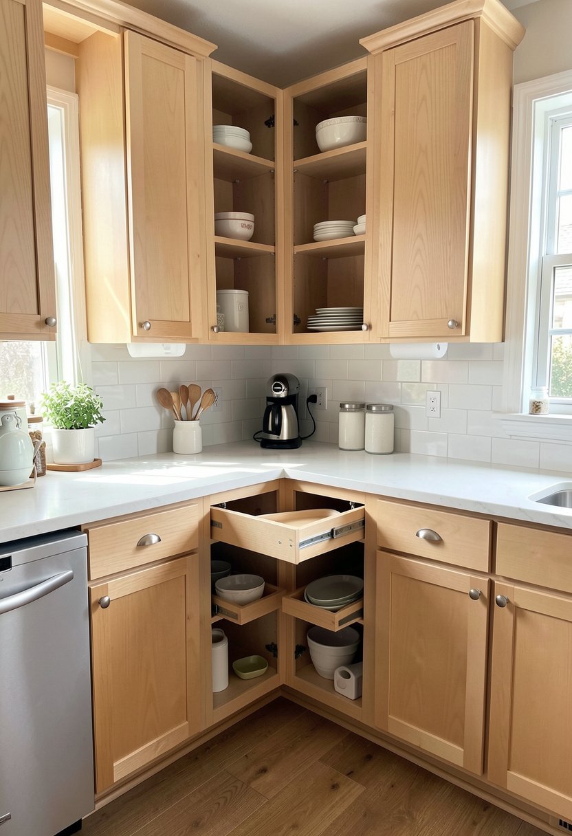 Pull Out Blind Corner Trays