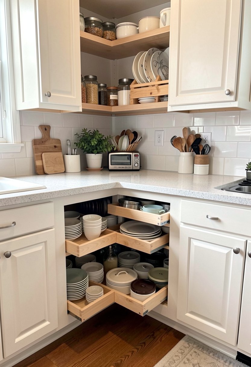Pull Out Peg Boards for Lids
