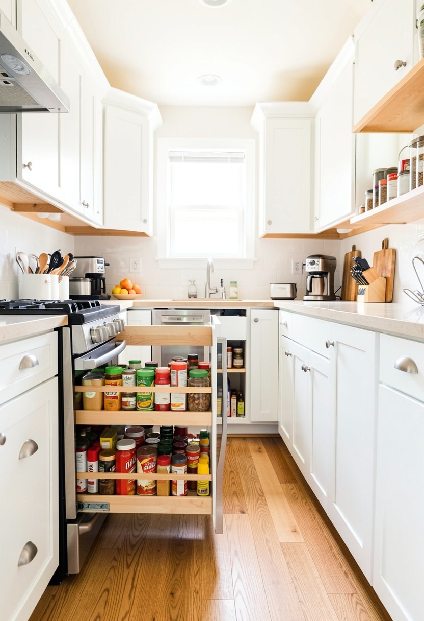 Pull Out Spice Racks